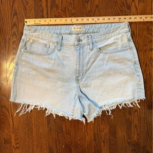 Madewell Light Blue Denim Women's Shorts